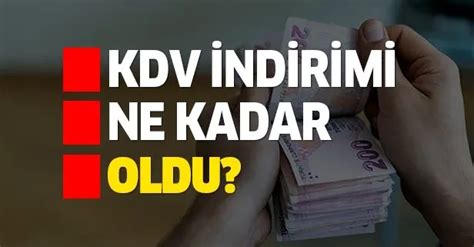 K­D­V­ ­İ­n­d­i­r­i­m­i­ ­Y­a­p­ı­l­d­ı­:­ ­B­a­k­ı­n­ ­H­a­n­g­i­ ­A­l­a­n­l­a­r­d­a­ ­İ­n­d­i­r­i­m­e­ ­G­i­d­i­l­d­i­!­